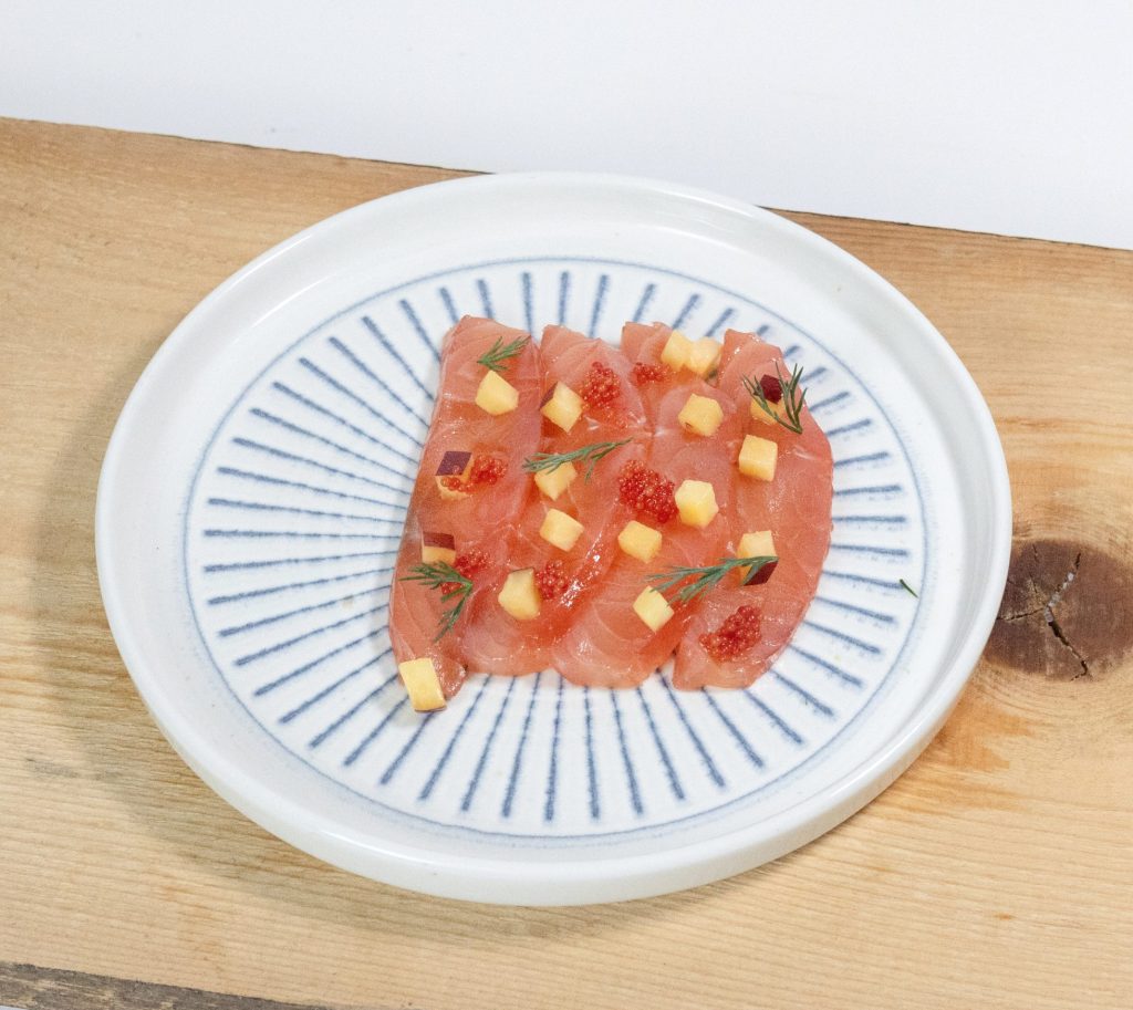 Sashimi Mastro Giuliano, pesca e aneto